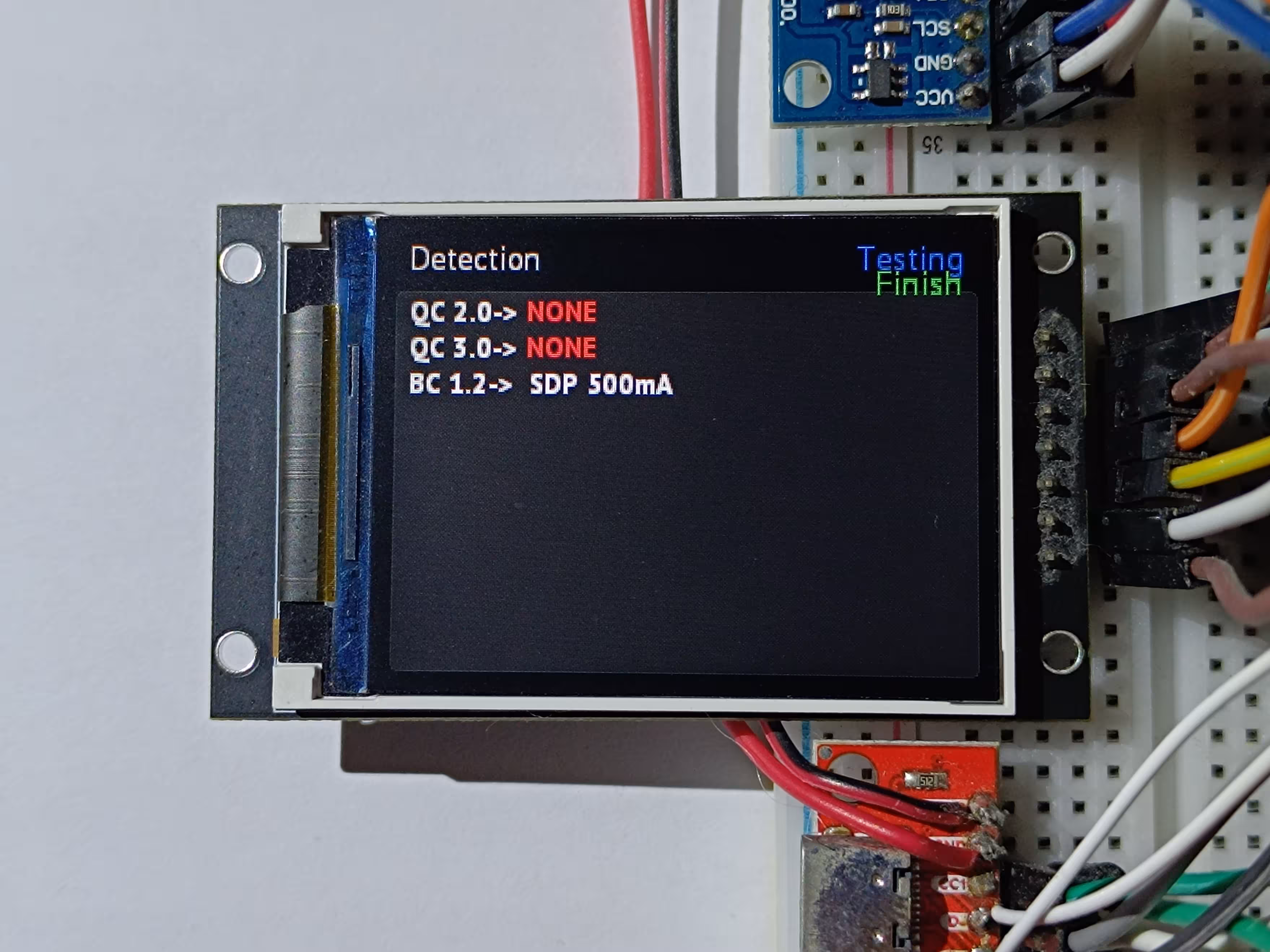 Fast Charge Detection